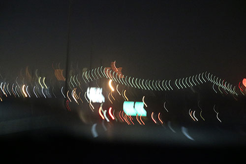 Lights on the Freeway